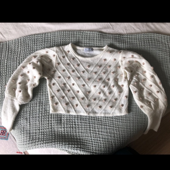 Urban Outfitters Sweaters - Cropped Festive Sweater x Urban Outfitters